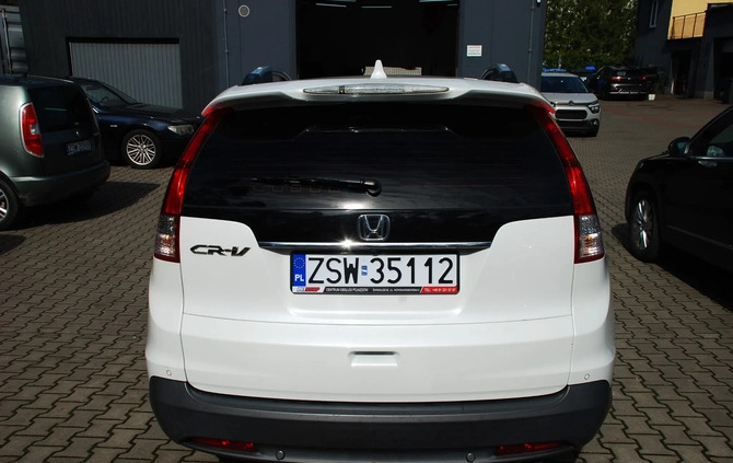 Honda CR-V cena 49100 przebieg: 206000, rok produkcji 2014 z Borne Sulinowo małe 466